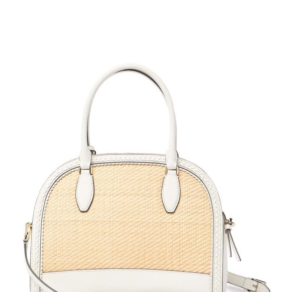 Sold!! Kate Spade ♠️ Medium leather straw satche - Picture 15 of 15